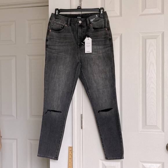NWT!! Express Flexx Cropped High-Rise jeans - Picture 1 of 11